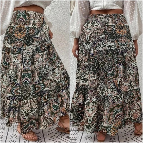 Summer Fashion Bohemian Skirt For Women