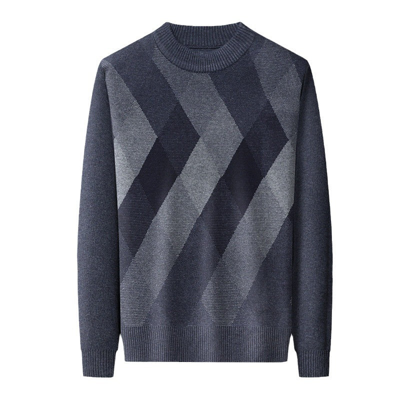 Men's Half-high Collar Sweater Keep Warm