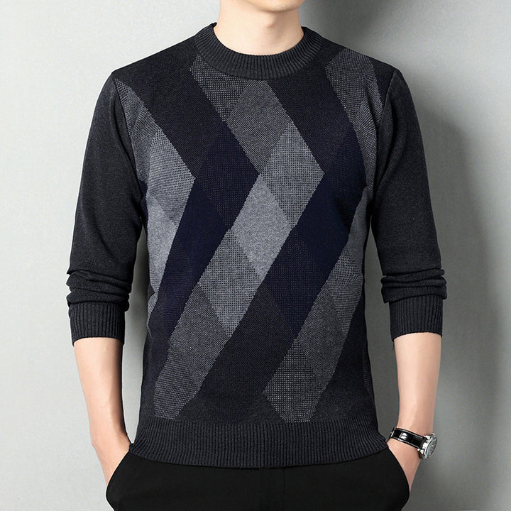 Men's Half-high Collar Sweater Keep Warm